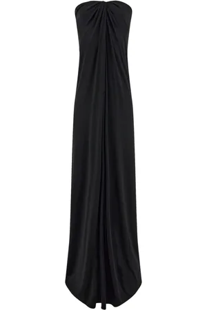 Salvatore Ferragamo Vestido largo palabra de honor