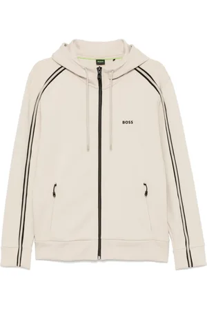 HUGO BOSS Chaqueta de chándal con logo bordado