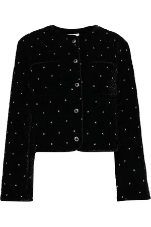 B+AB Chaqueta con detalle de lentejuelas