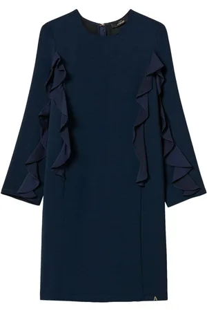 Twin-Set Vestido corto con detalle de volantes