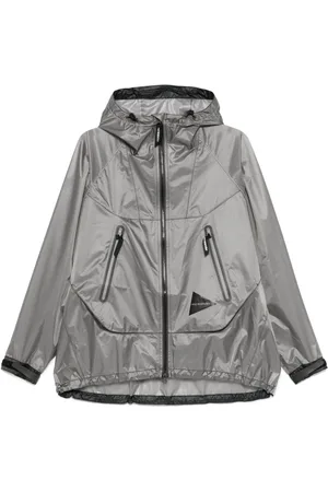 and wander Chaqueta con logo estampado