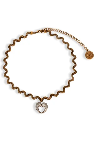 Etro Collar Paisley Heart