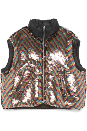 Khrisjoy Chaleco con lentejuelas