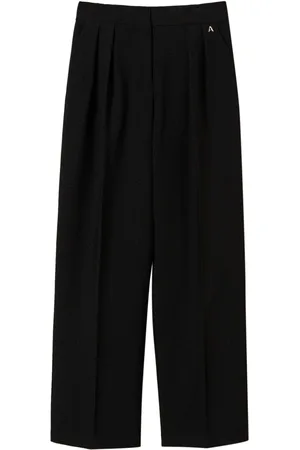 Twin-Set Pantalones palazzo plisado