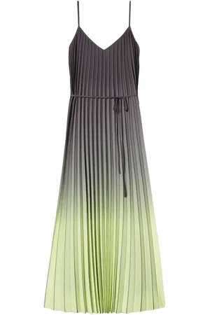 Twin-Set Vestido midi plisado