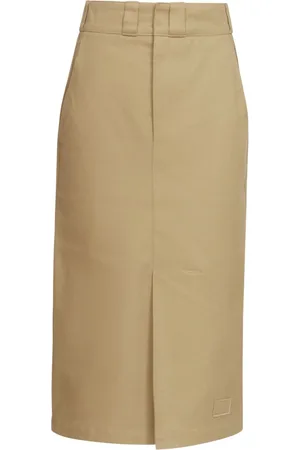 Maison Margiela Falda midi con cintura alta
