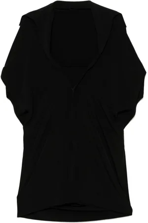 YOHJI YAMAMOTO Vestido con cuello en V
