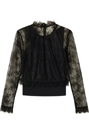Twin-Set Blusa de encaje