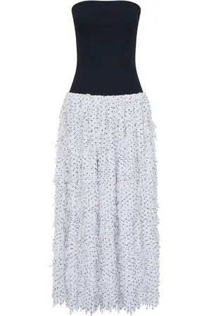 Anna Quan Vestido midi Juni