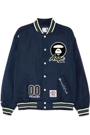 A Bathing Ape Chaqueta bómber con logo Moonface