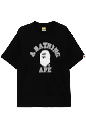 A Bathing Ape Camiseta con logo estampado