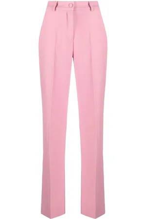 HEBE STUDIO Pantalones de vestir de talle alto