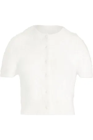 Maison Margiela Cárdigan corto de manga corta