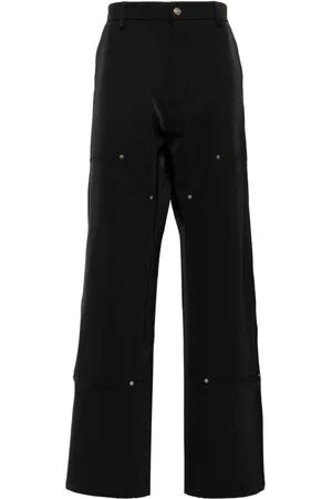 424 FAIRFAX Pantalones worker de sarga técnica