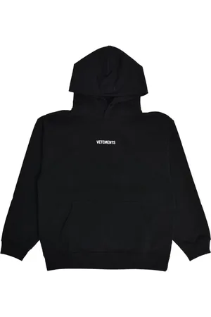 Vetements Sudadera con capucha y logo
