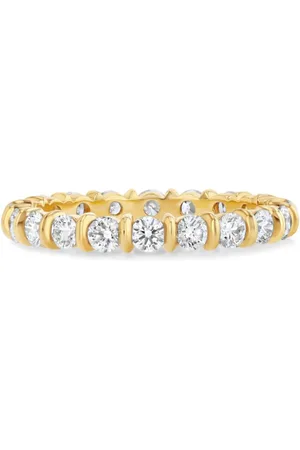 Lizzie Mandler Anillo Bubble en oro amarillo de 18 ct con diamante