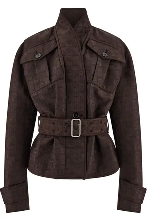 Salvatore Ferragamo Chaqueta con estampado Monogram
