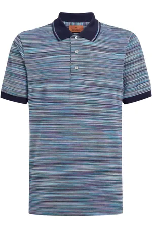 Missoni Polo de algodón flameado