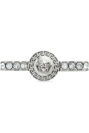 VERSACE Anillo Gianni Ribbon con cristal