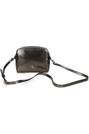 Calvin Klein Bandolera metalizada