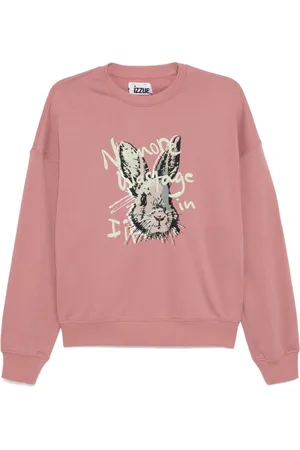 Izzue Sudadera con estampado gráfico