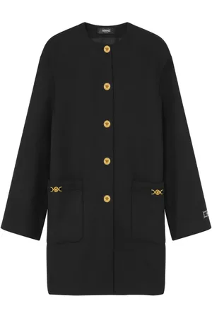 VERSACE Gabardina sin cuello
