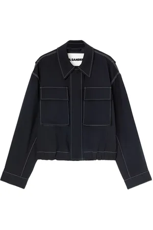 Jil Sander Sobrecamisa con cierre oculto