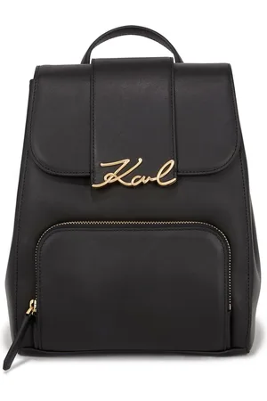 Karl Lagerfeld Mochila con placa del logo