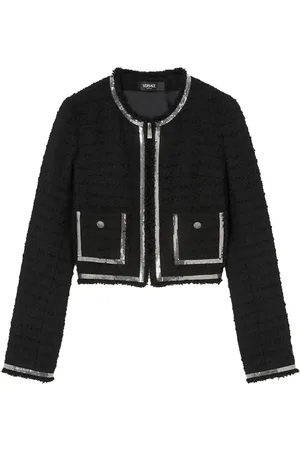 VERSACE Chaqueta de tweed Heritage