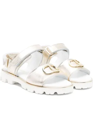 Twin-Set Sandalias con placa del logo