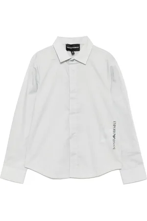 Emporio Armani Camisa con logo estampado