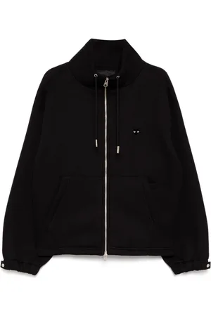 SONGZIO Chaqueta panther de tejido waffle con cremallera