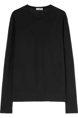 Jil Sander Jersey con cuello redondo