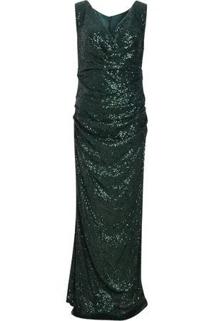 TALBOT RUNHOF Vestido Matrix con lentejuelas