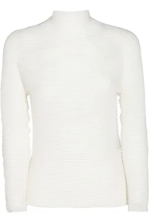 Issey Miyake Jersey con efecto plisado