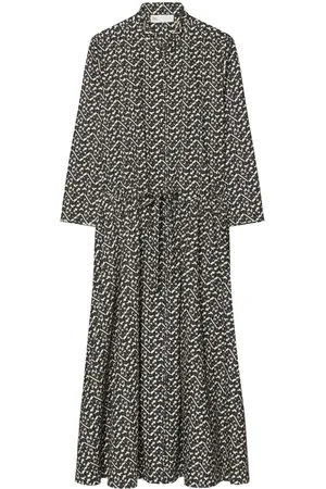 Tory Burch Vestido midi de popelina