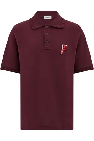 Salvatore Ferragamo Polo con logo bordado