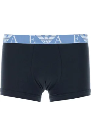 Emporio Armani Bóxeres con logo en la cinturilla