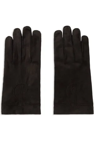 Burberry Guantes con logo bordado