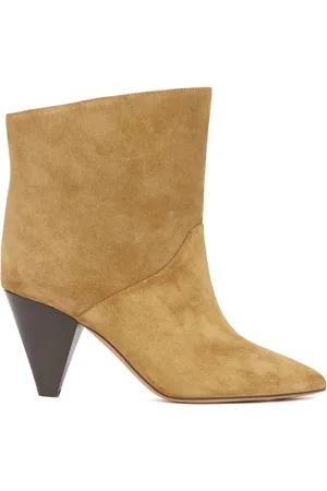 Isabel Marant Botas de ante con tacón de 75 mm
