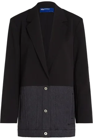 Karl Lagerfeld Blazer con varios materiales