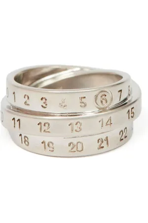 Maison Margiela Anillo con motivo de números