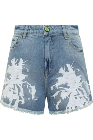 BARROW Pantalones vaqueros cortos con estampado abstracto