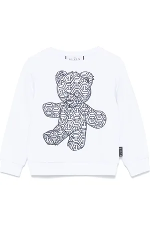 Philipp Plein Sudadera con apliques de strass