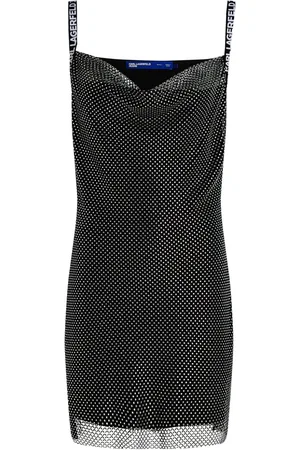 Karl Lagerfeld Vestido con detalles de cristales
