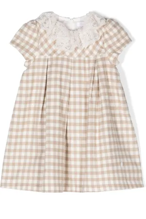 PATACHOU Vestido a cuadros gingham