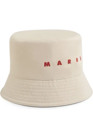 Marni Sombrero de pescador con logo bordado