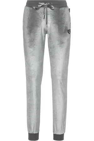 Philipp Plein Pantalones Strass Skull