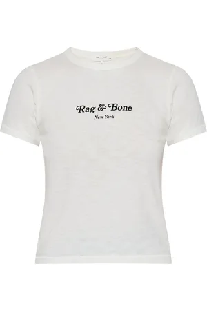 RAG&BONE Camiseta con logo estampado
