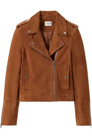 Claudie Pierlot Chaqueta biker con cremallera descentrada